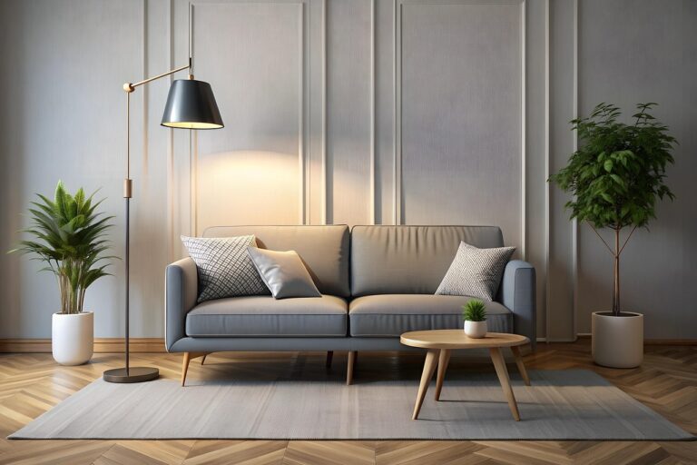 bank planten woonkamer